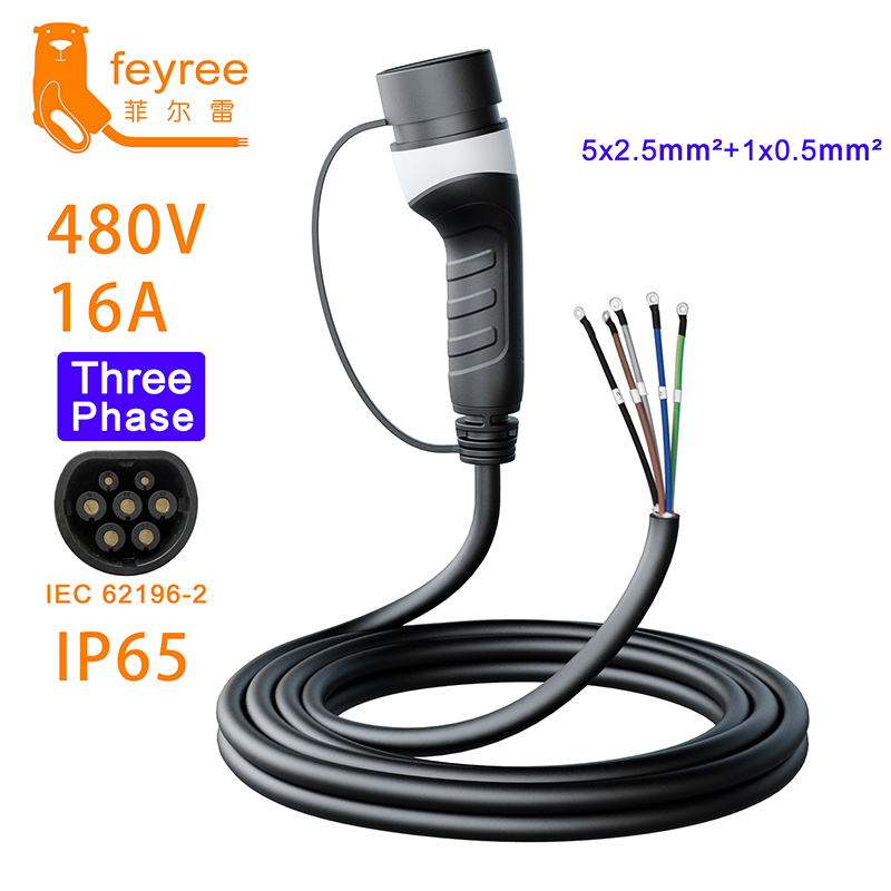 Ev Charger Type 2 22Kw 32A 3 Phase - Зарядное устройство Feyree для электромобилей: 3-фазное