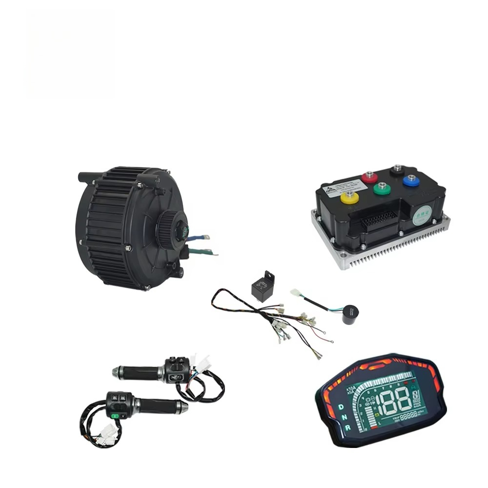 Mid Drive Motor Kit 72V 5000W - Лидер продаж: QS165 V2 35H 5000W