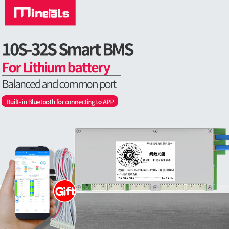 10S-32S ANT Smart BMS 250A 200 – обзор и цена Smart Bms 24S 200A Bluetooth Lifepo4