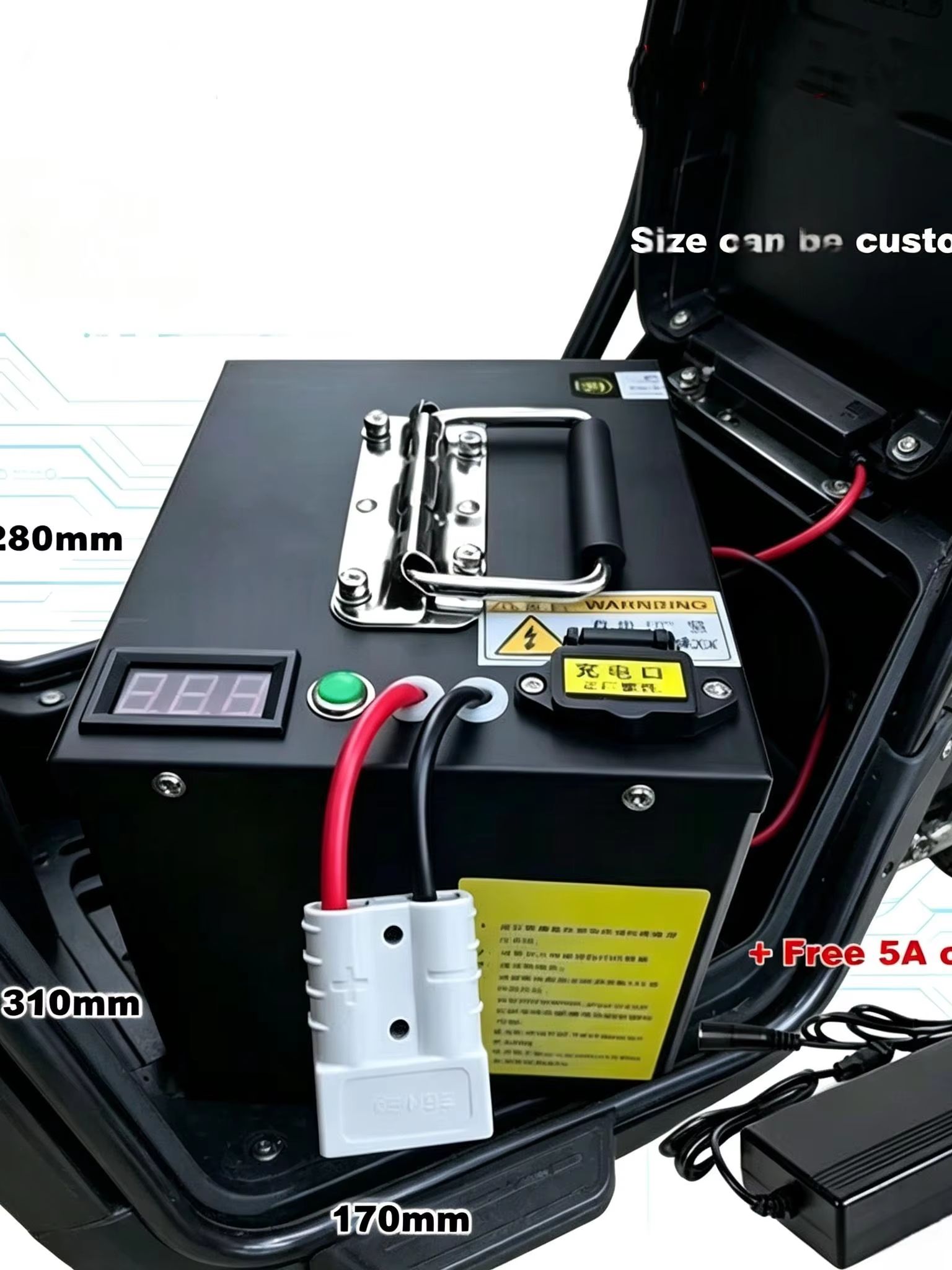 Аккумуляторный блок Lifepo4 72 – обзор и цена Lifepo4 72V 100Ah Battery Pack Ev