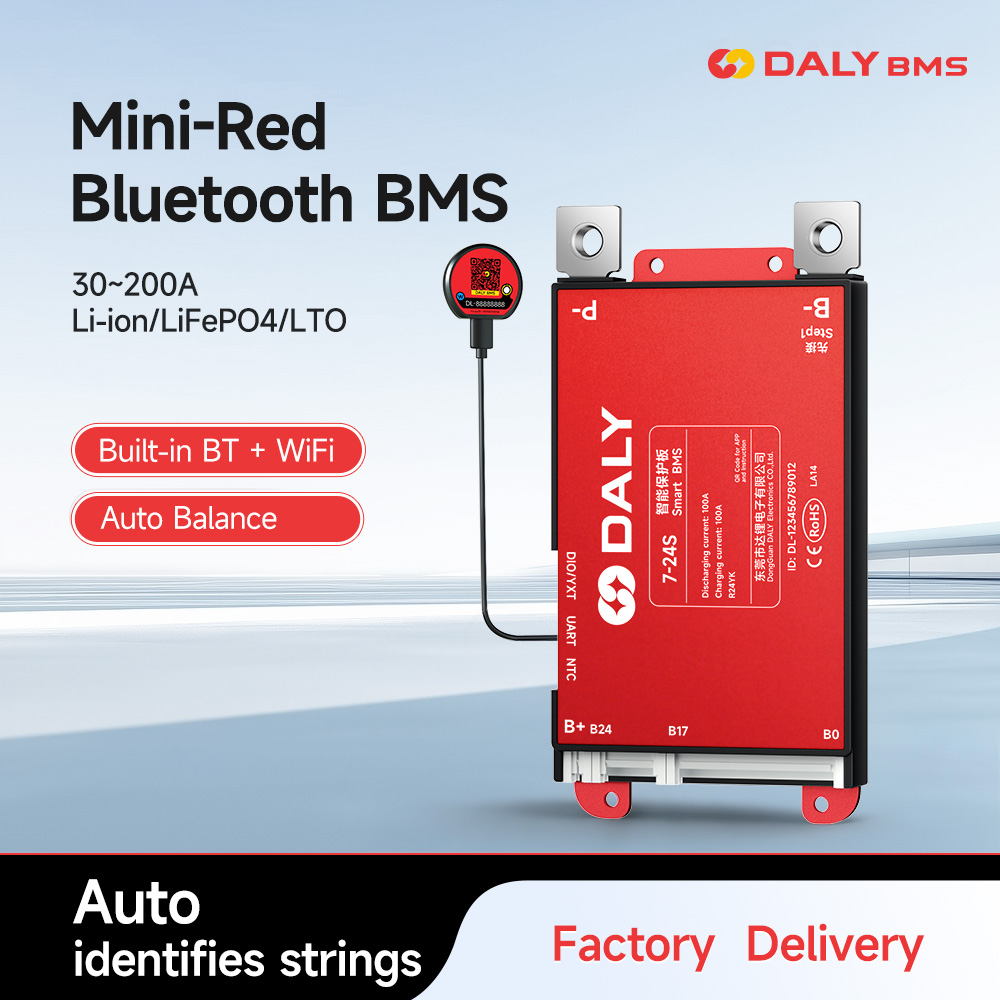 Daly Smart WIFI BMS 4S 7S 8S 1 – обзор и цена Smart Bms 24S 200A Bluetooth Lifepo4