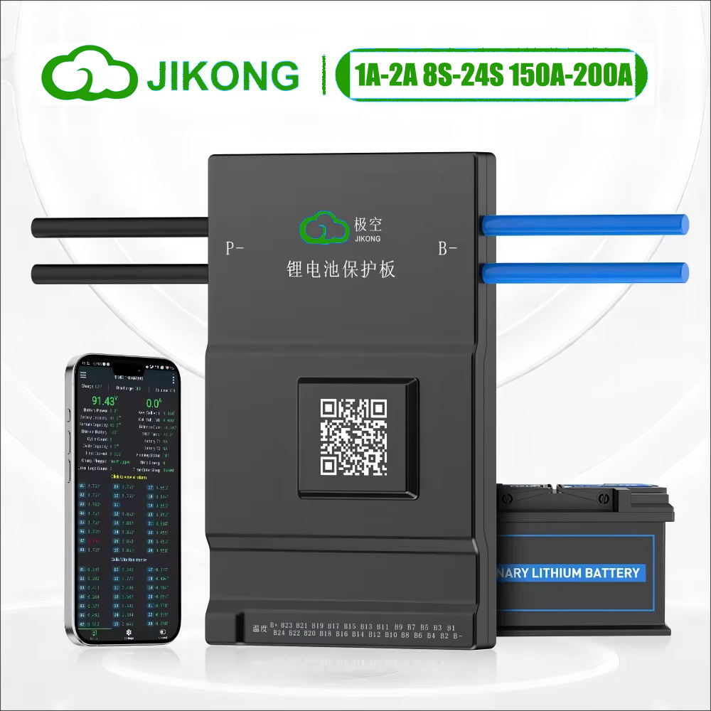 JK BMS с активной балансировко – обзор и цена Smart Bms 24S 200A Bluetooth Lifepo4
