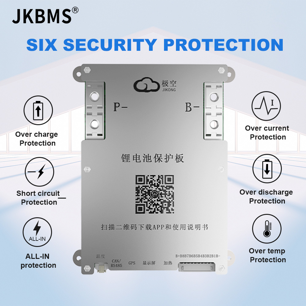 Умная Bluetooth BMS-система JK – обзор и цена Smart Bms 24S 200A Bluetooth Lifepo4