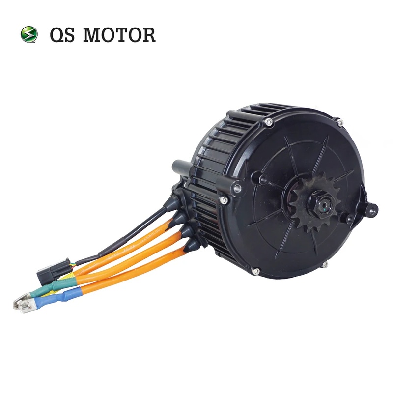 QSMOTOR QS165 V2, 5000 Вт, 35H – обзор и цена Mid Drive Motor Kit 72V 5000W