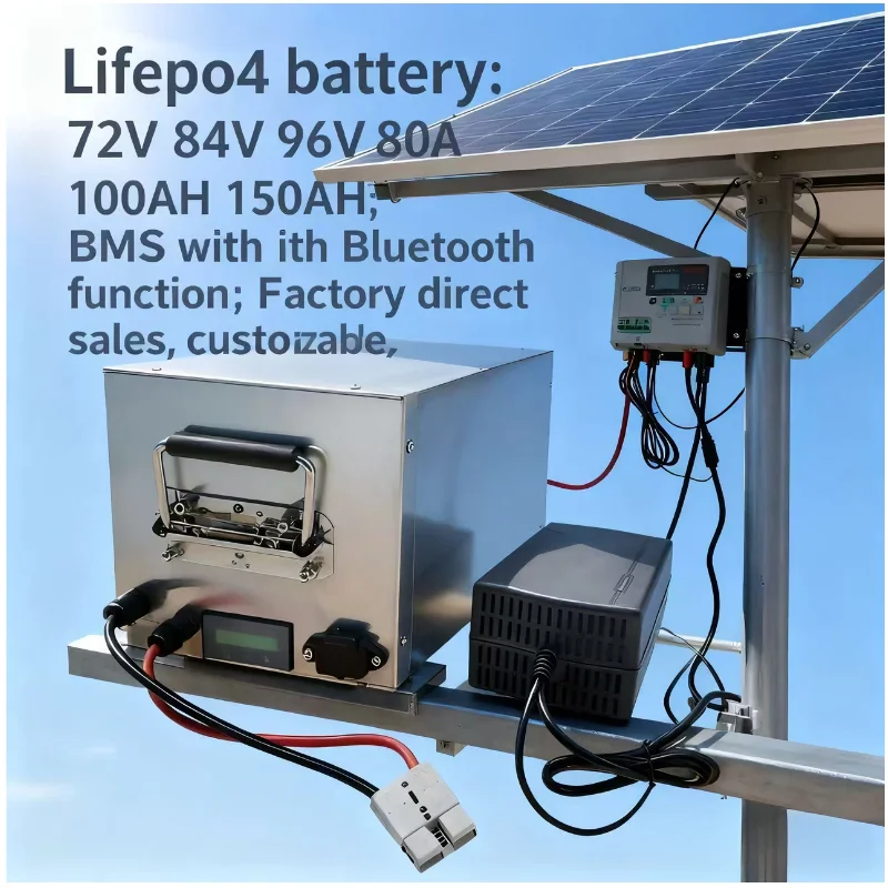 Аккумулятор LIFEPO4 с BMS 72 В – обзор и цена Lifepo4 72V 100Ah Battery Pack Ev